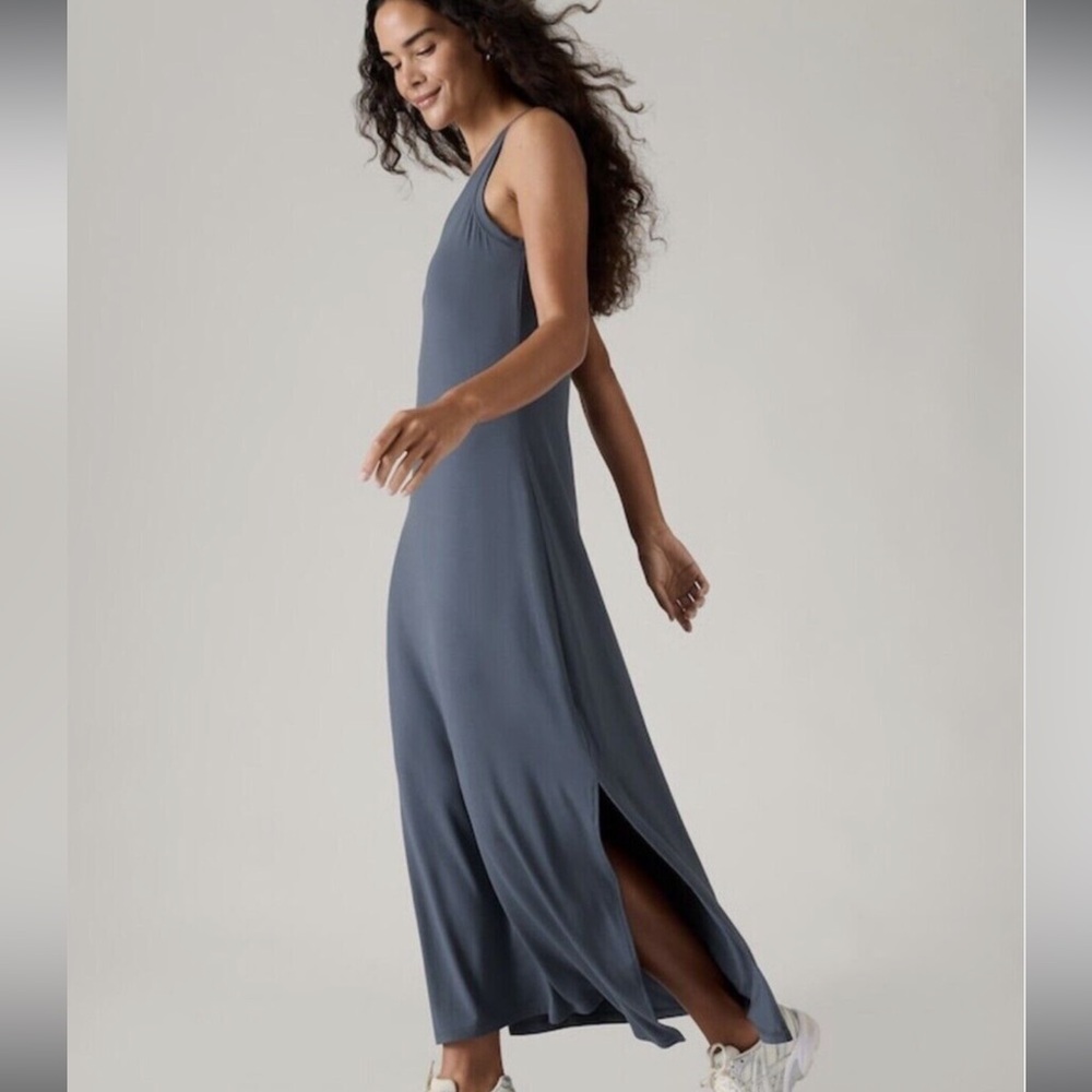 NWT - ATHLETA SANTORINI MAXI DRESS - XS